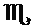 Scorpio glyph